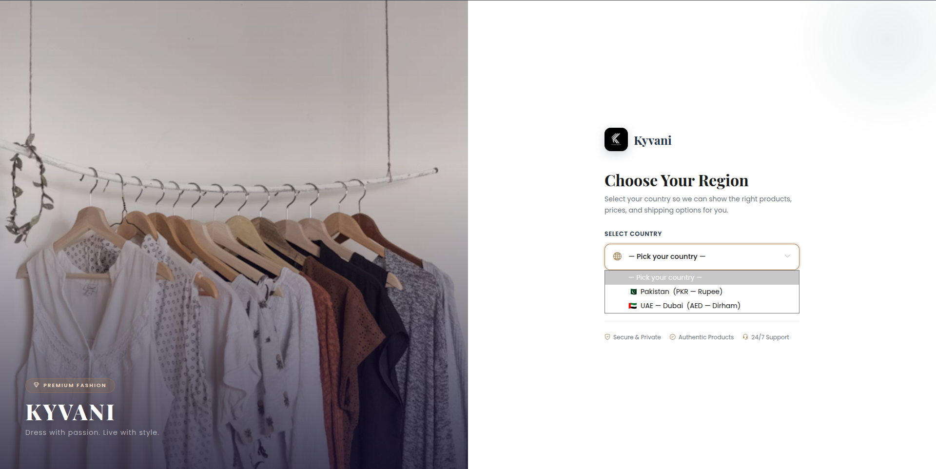 Kyvani E-Commerce